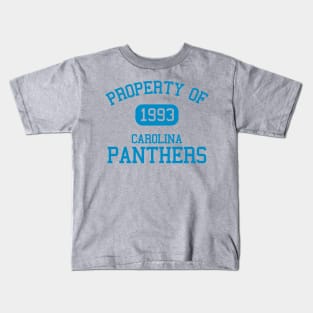 Property of Carolina Panthers Kids T-Shirt